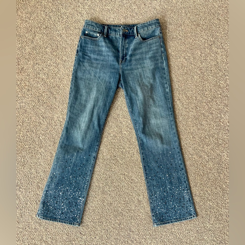 Talbots Jeweled Barely Boot Jeans